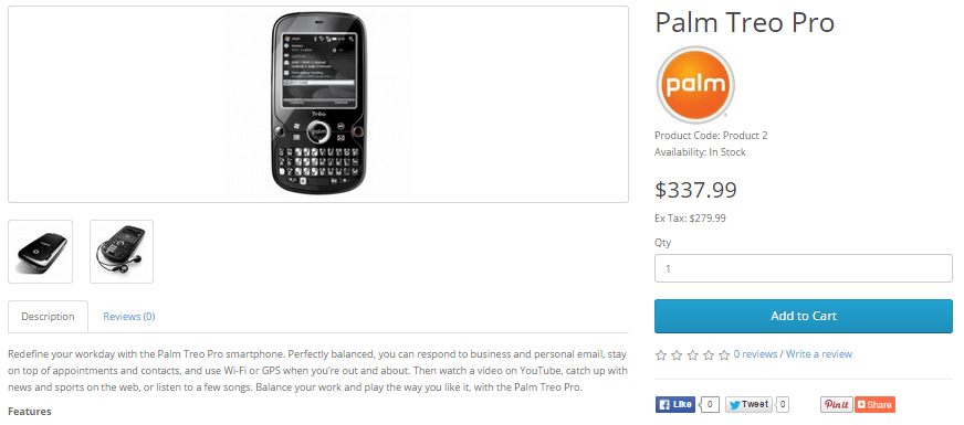 How to Add the Manufacturer Logo to Your Product Page in OpenCart 2.x