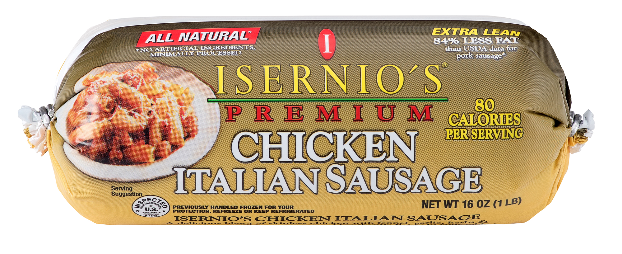 Chicken Sausage Rolls Isernio's Premium