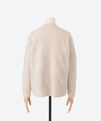 BLUE FOX UNIQUE RIB CARDIGAN BATONER (Women)/バトナー 三越伊勢丹オンラインストア・通販【公式】