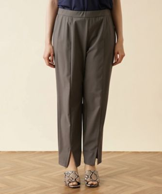 ヘムスリットロングパンツ【my Perfect wardrobe】 ファッション・服 三越伊勢丹オンラインストア・通販【公式】