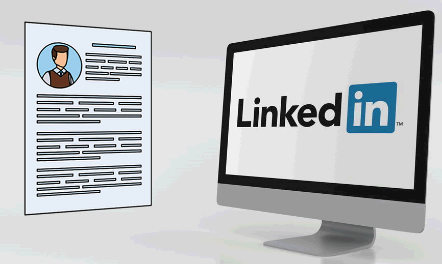 How to put linkedin on resume