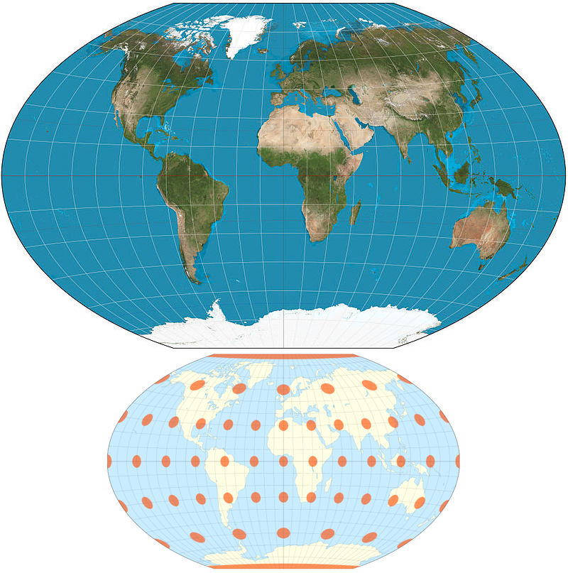 Map Projections Spokes of the Wheel
