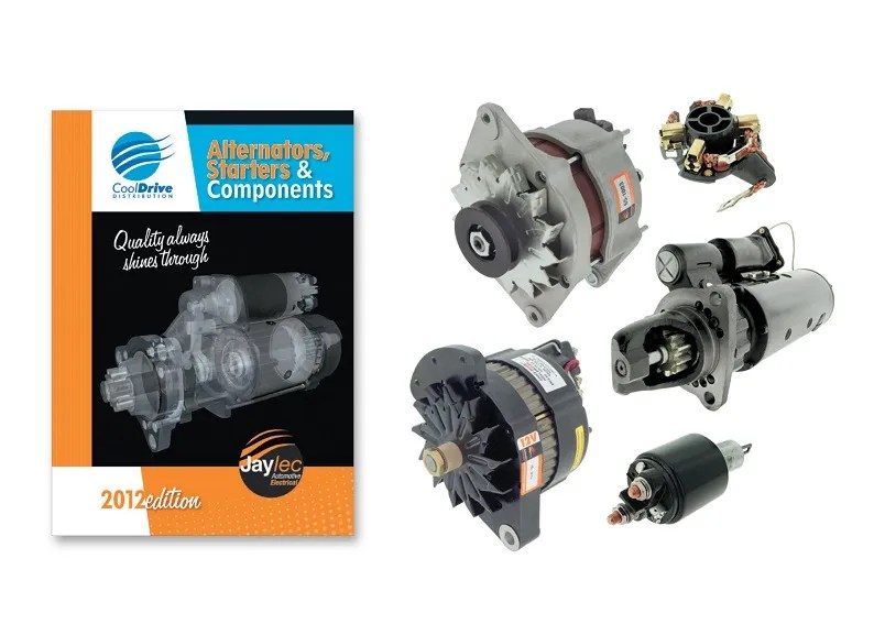 CoolDrive Auto Parts Rotating Auto Electrical