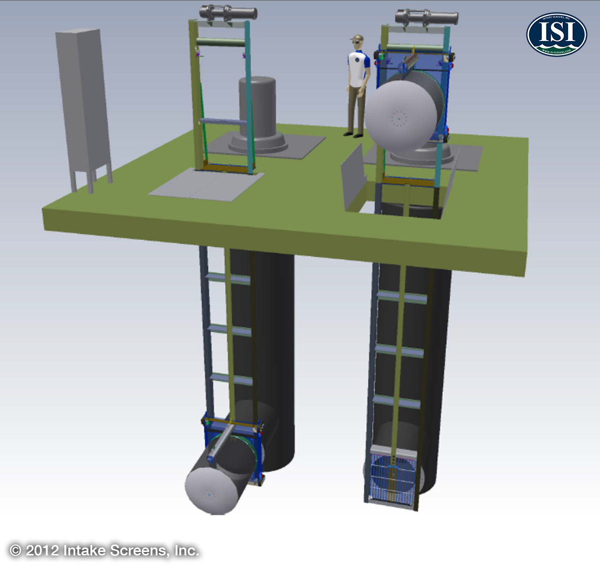 Exploratorium Seawater Cooling Water Intake ISI Intake Screens, Inc.