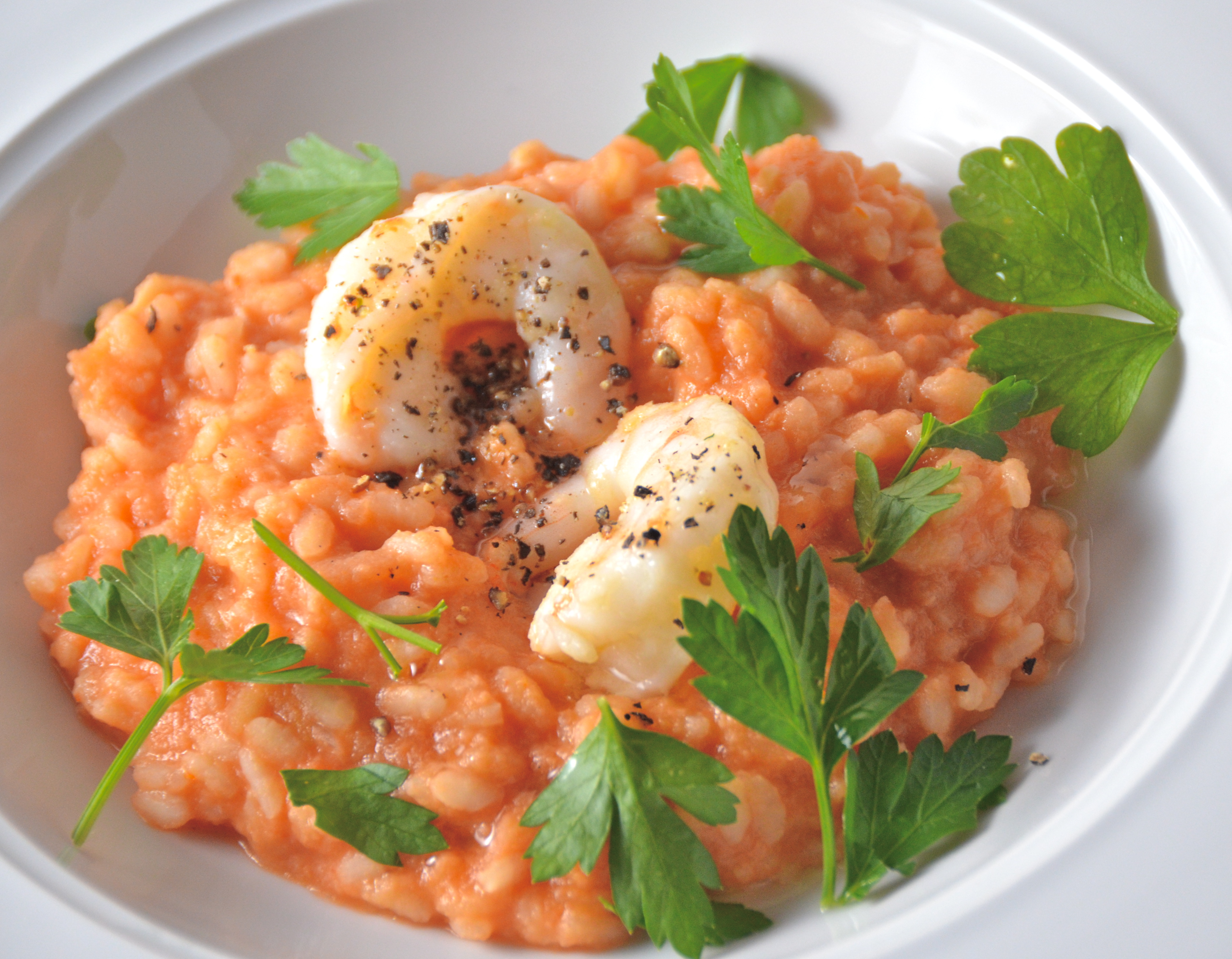 Shrimp Cream Truffle Risotto. New Music From Honeyblood. I Sing In