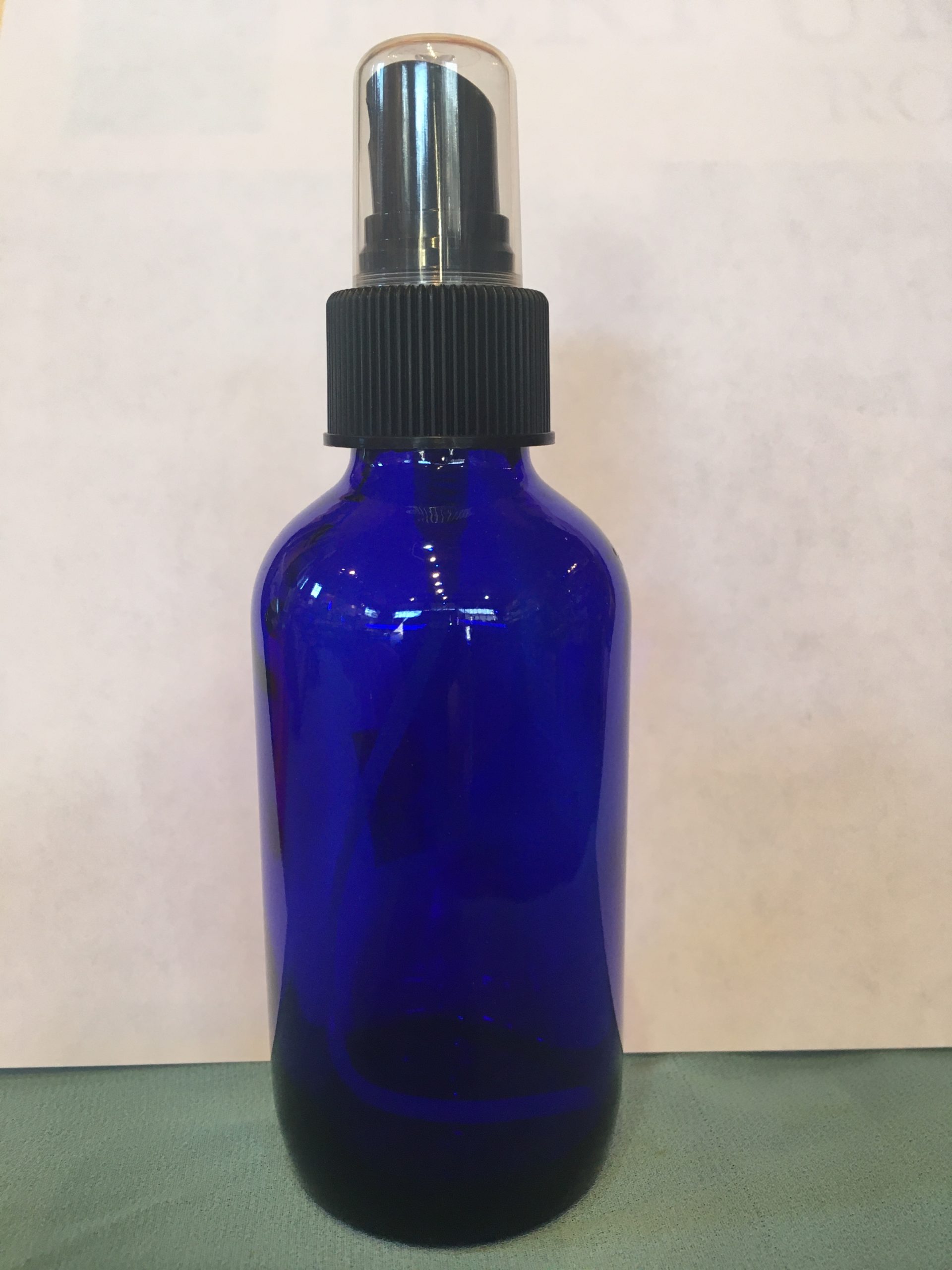Cobalt Blue Glass 4 oz. Spray Bottle Isis Essentials & Exotica