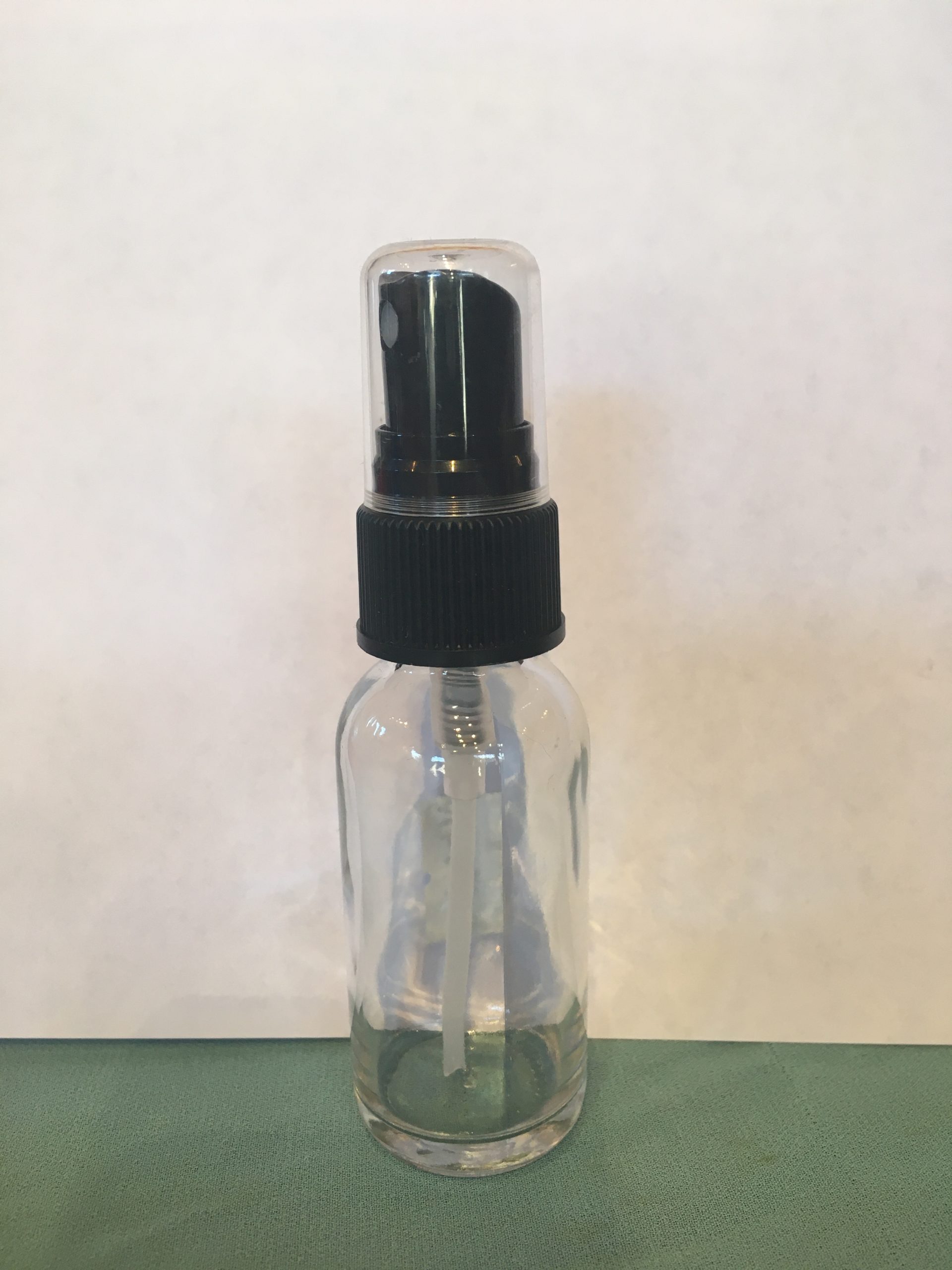 Clear Glass 1 oz Spray Bottle Isis Essentials & Exotica