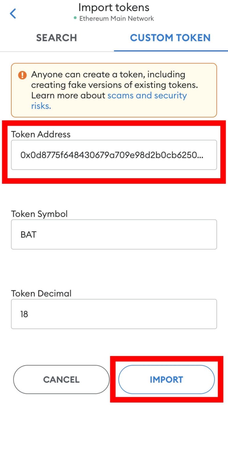 How To Add A Custom Token To Metamask Guide)