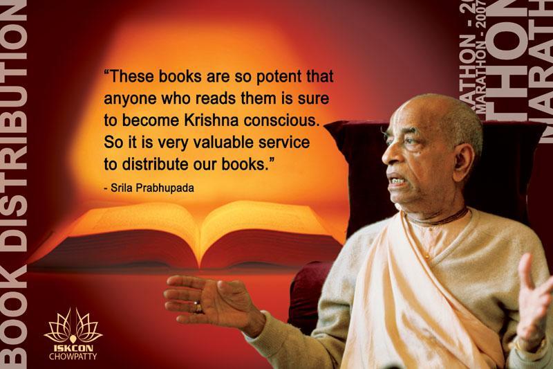 ISKCON Book Distribution Poster 003 ISKCON Book Distribution