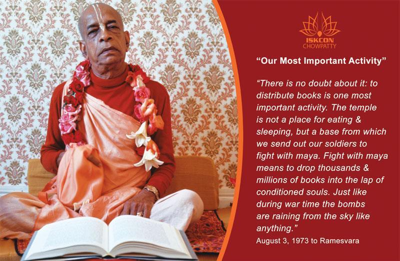 ISKCON Book Distribution Poster 005 ISKCON Book Distribution