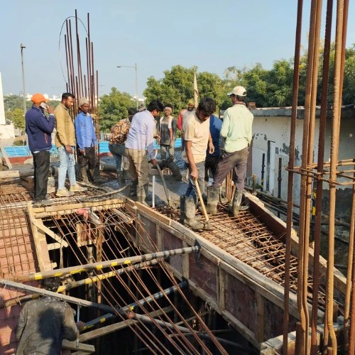 New Temple Construction ISKCON Ghaziabad