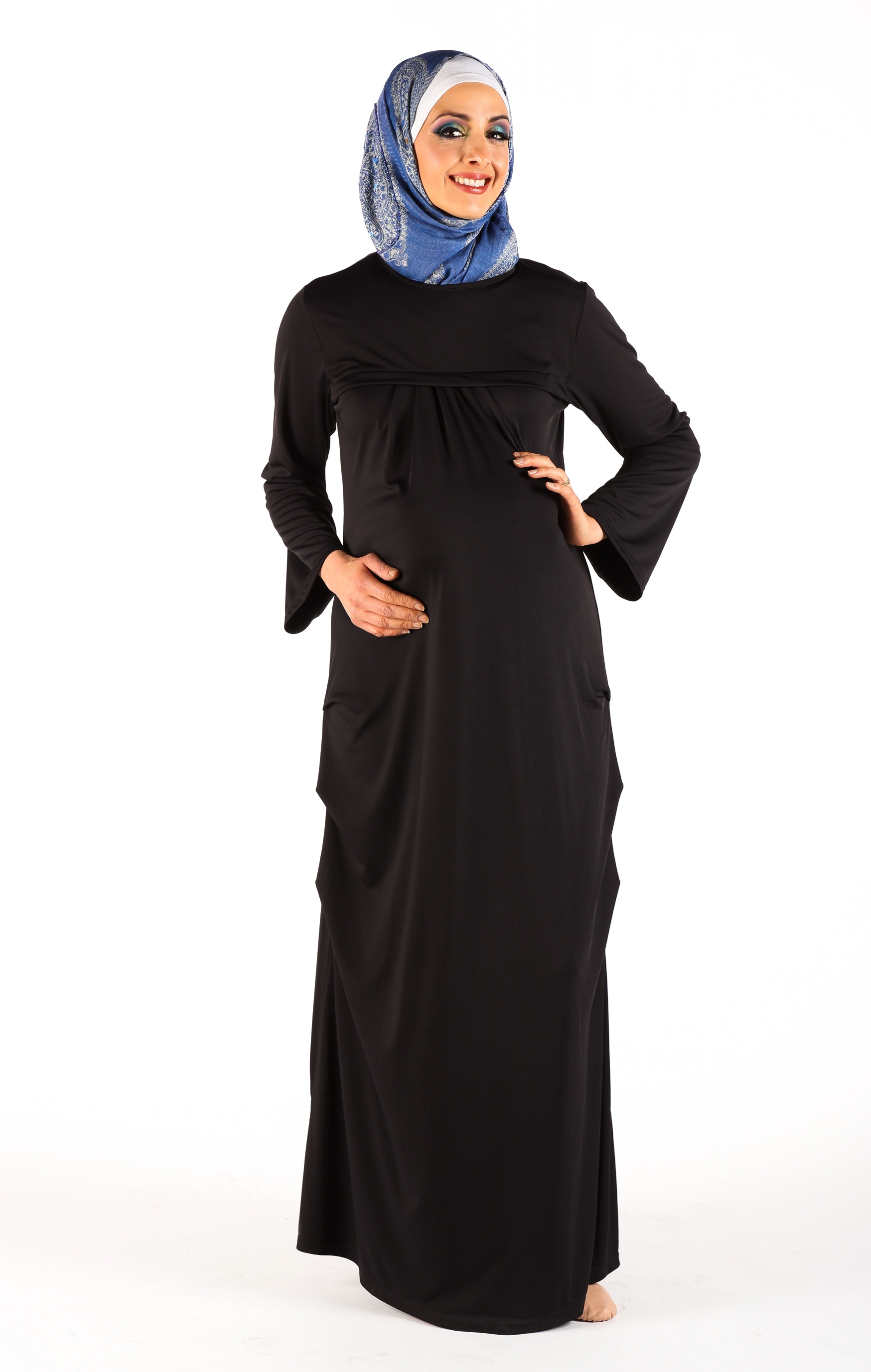 Ishrat Maternity Abaya Black Shop at Discount Price Islamic Clothing
