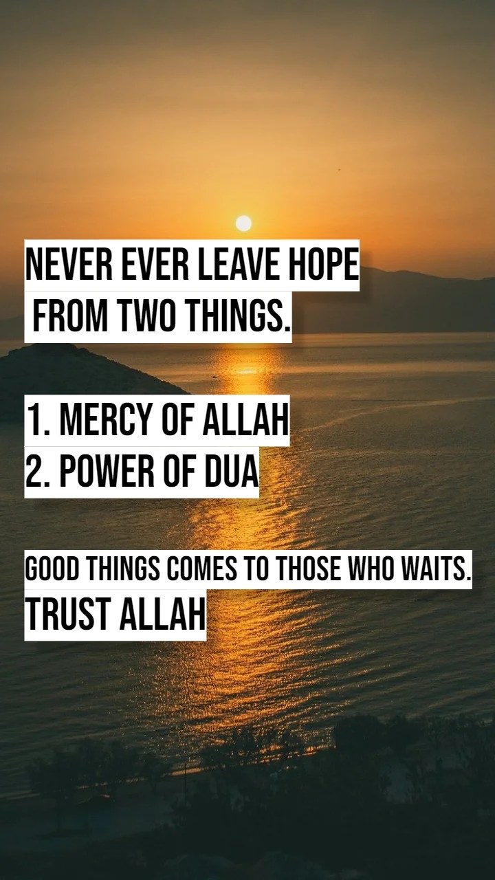 20+ Islamic Quotes about Trust in ALLAH Trust ALLAH Quotes Images