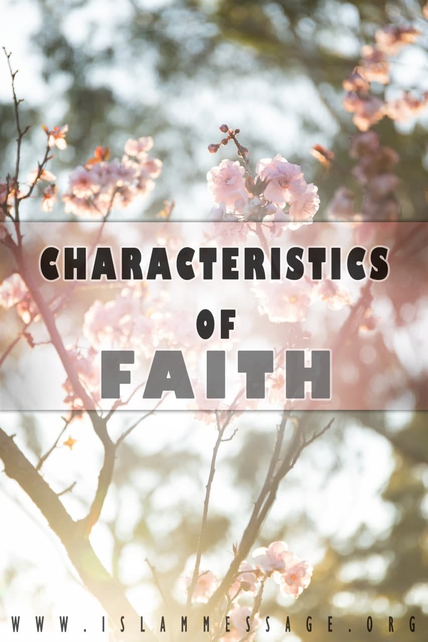 Characteristics of Faith