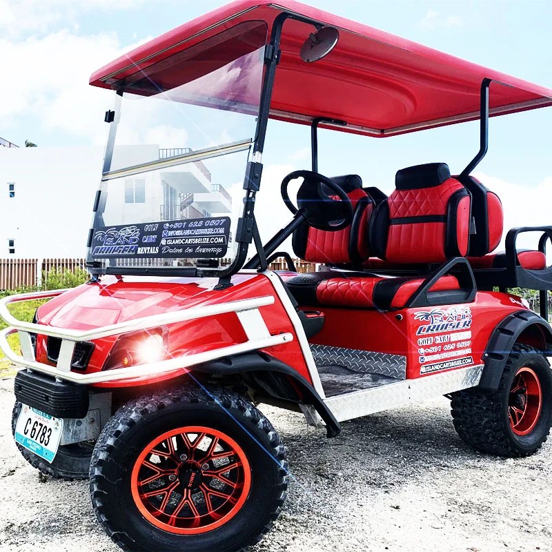 Island Cruiser Golf Cart Rentals San Pedro Belize.
