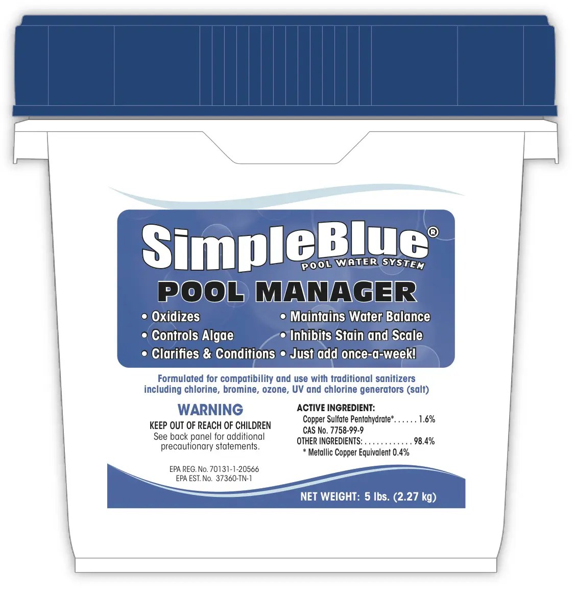 Simple Blue Pool Water Care Guide – Islander Pools and Spas