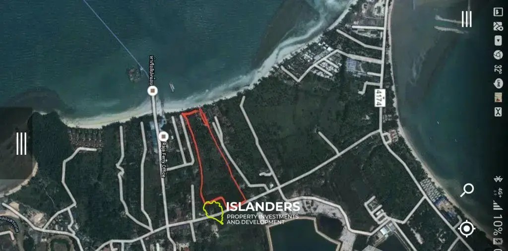 Lipa Noi Beach Land For Sale amazing opportunity to buy land Vue mer