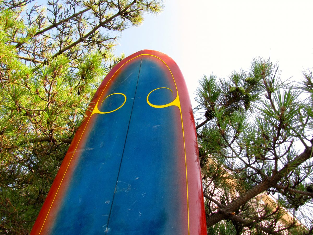 1966 Surfboards Hawaii 9'8" Model A Vintage Surfboard Island Trader