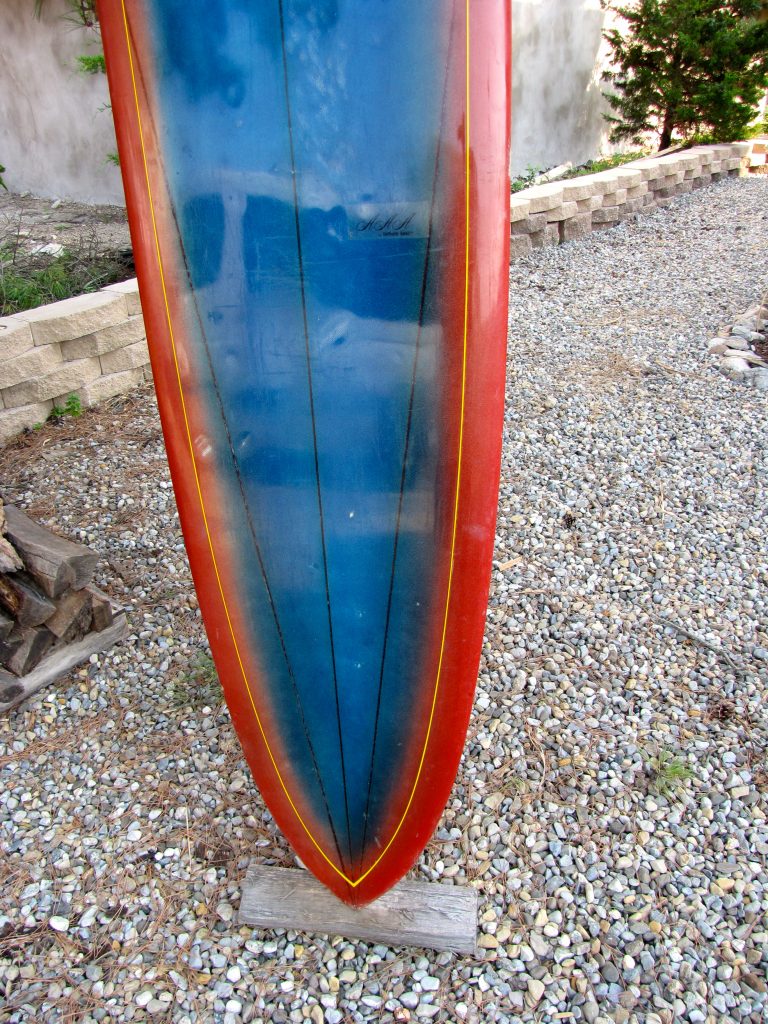 1966 Surfboards Hawaii 9'8" Model A Vintage Surfboard Island Trader
