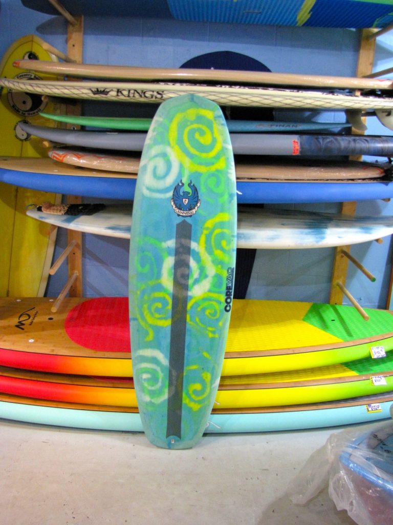 COREVAC CANNIBAL A.J. FINNAN SURFSUP SURF SUP STAND UP PADDLEBOARD USED