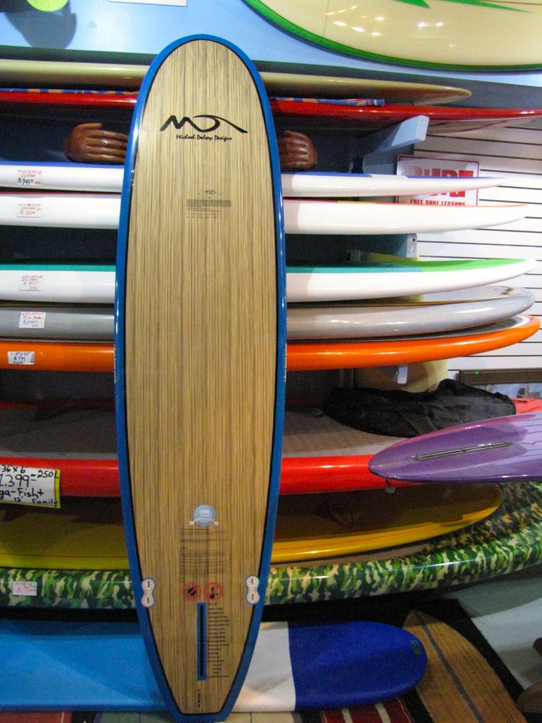 8' Dolsey PC Woody Surfboard Island Trader Surf Shop