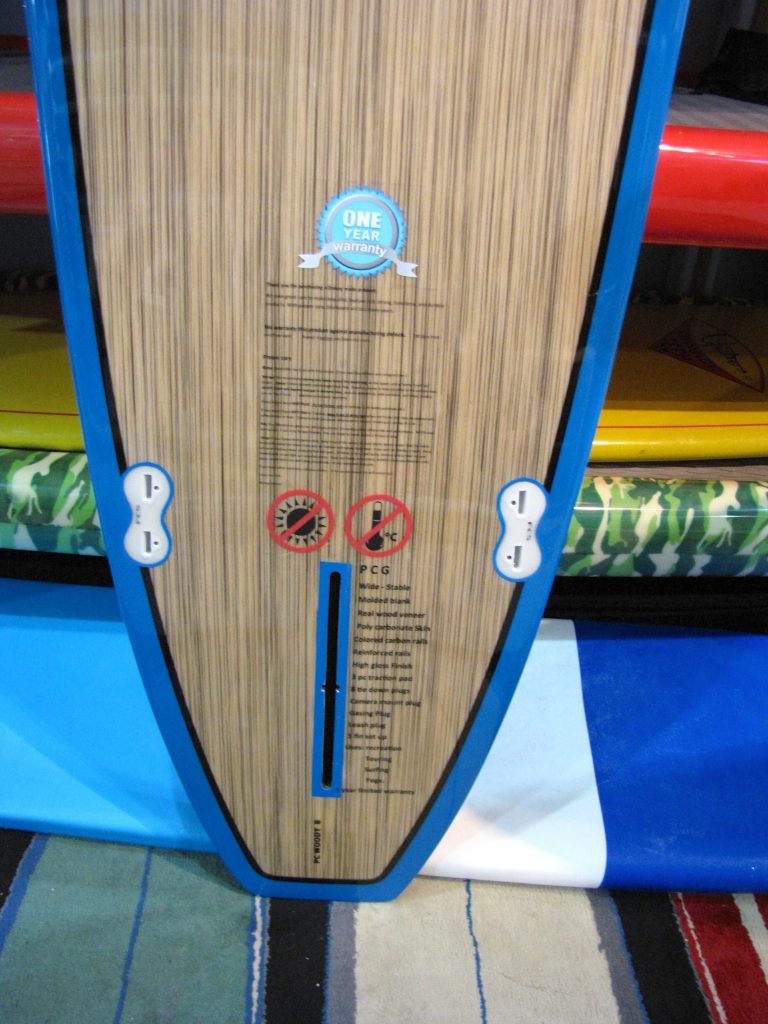 8' Dolsey PC Woody Surfboard Island Trader Surf Shop
