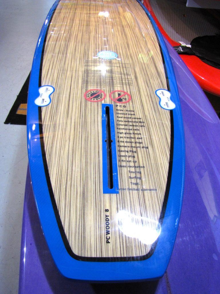 8' Dolsey PC Woody Surfboard Island Trader Surf Shop