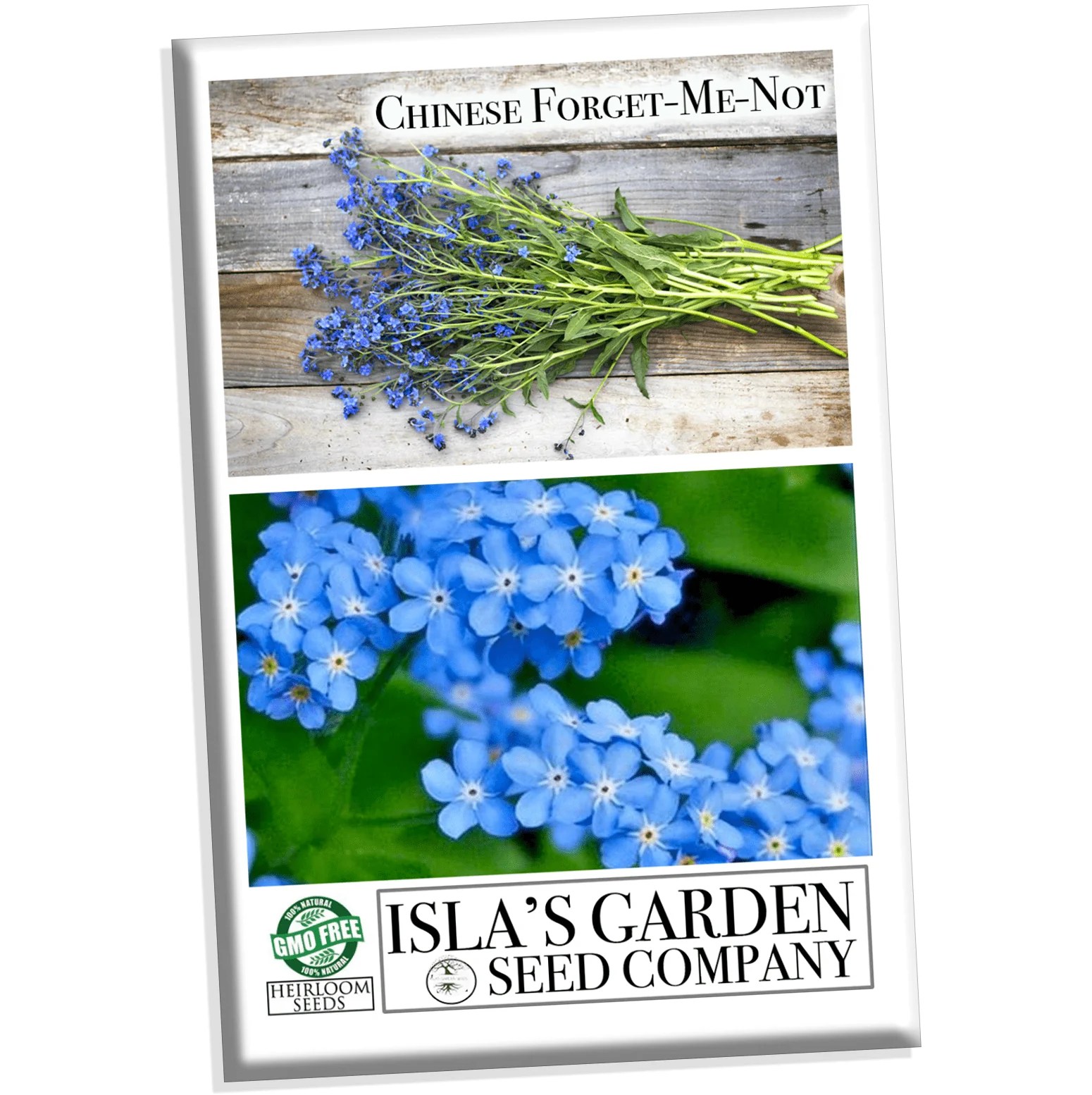 Chinese Me Not Flower Seeds, 300 Flower Seeds Per Packet