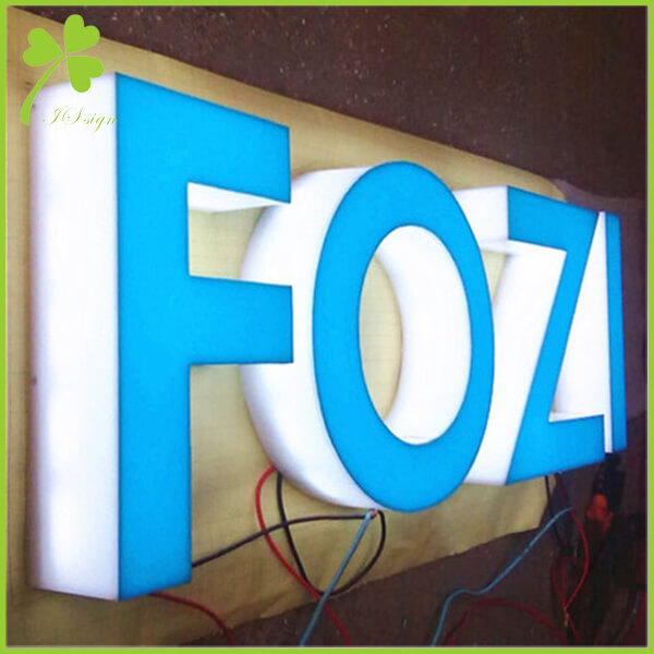 Acrylic Sign With Vinyl Lettering Custom Side Lit Letters IS LED SIGN