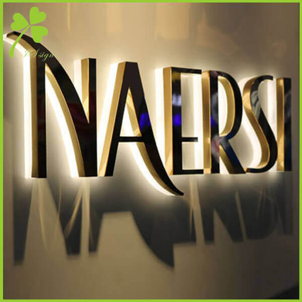 Metal Building Signs Custom Outdoor Business Letter Maker IS LED Sign