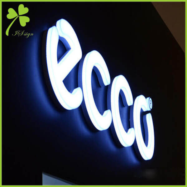Acrylic Backlit Signage Indoor Illuminated Logo Manufacturer IS LED Sign
