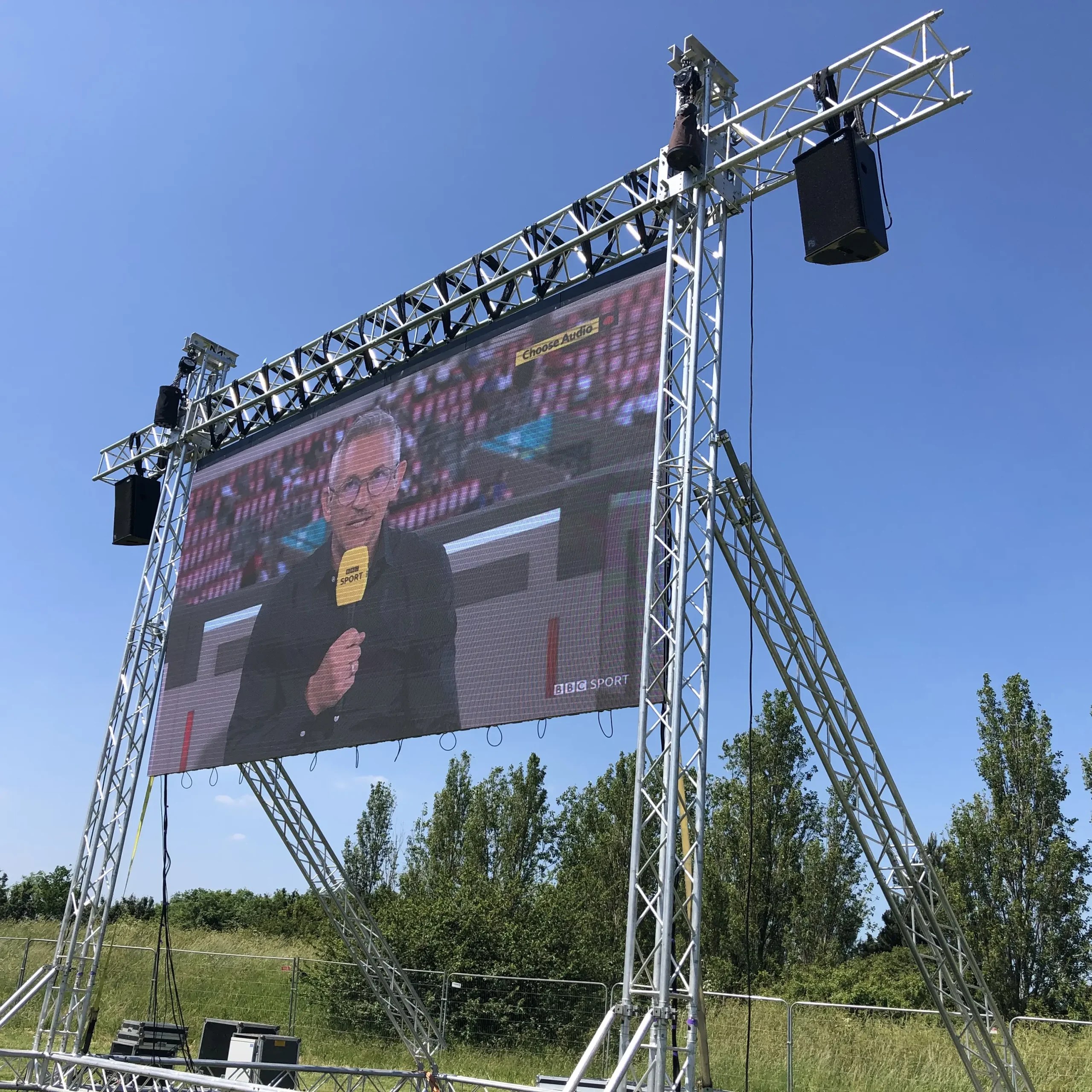 Isle of Wight LED Screen Hire Isle of Wight Stage Hire