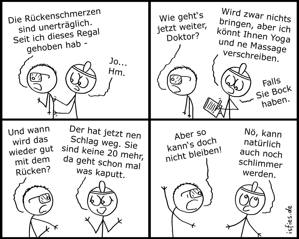 Rücken Comic 336 islieb