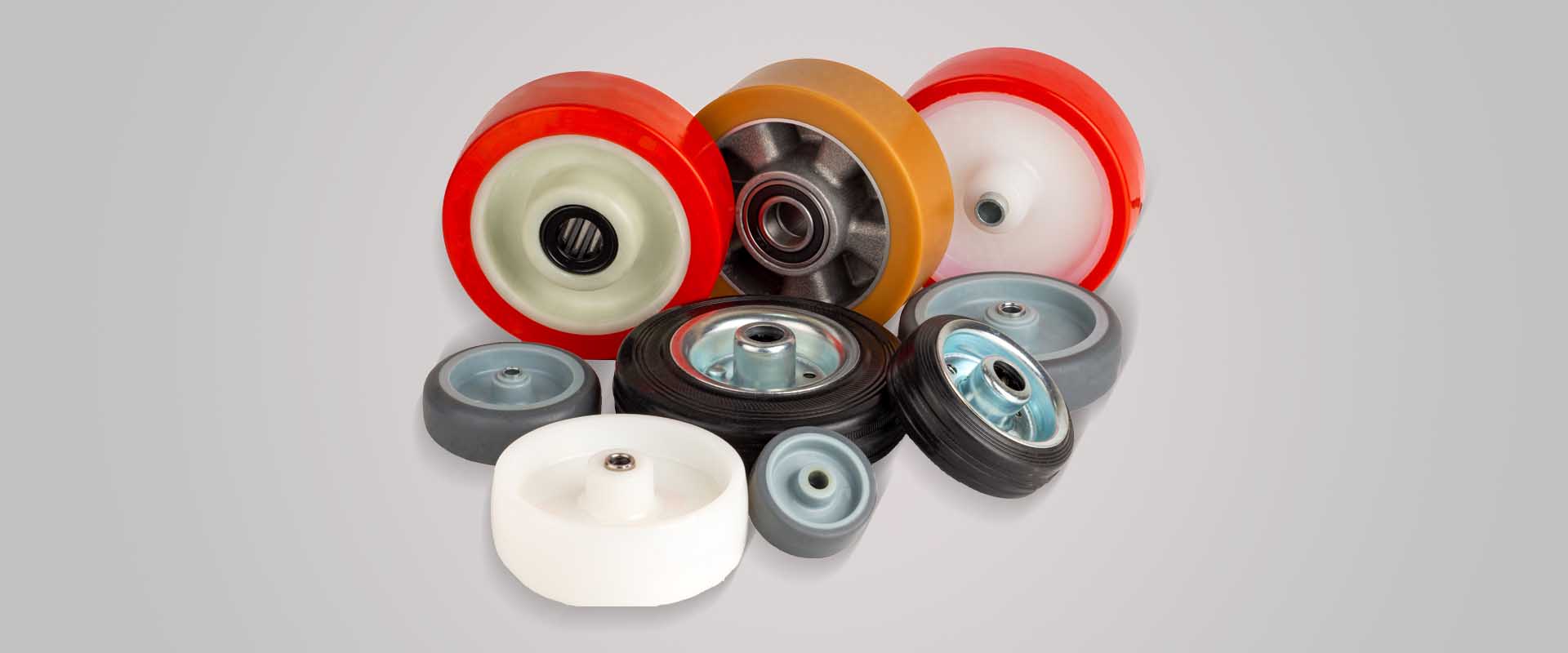 Polyurethane Wheels in UAE Ismat Rubber +97155 5581864