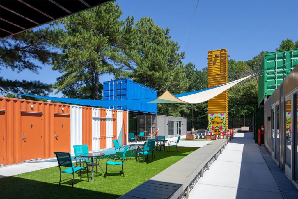 Shipping Container Bars & Beer Gardens Home