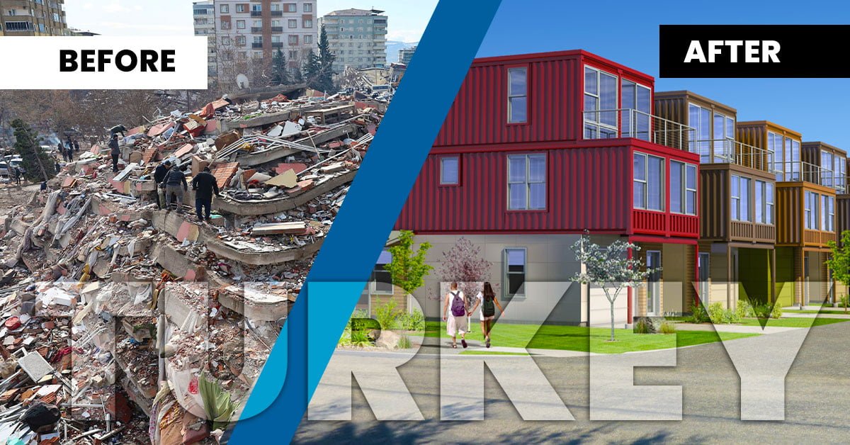 A Shipping Container Community Will Be Built In The EarthquakeAffected