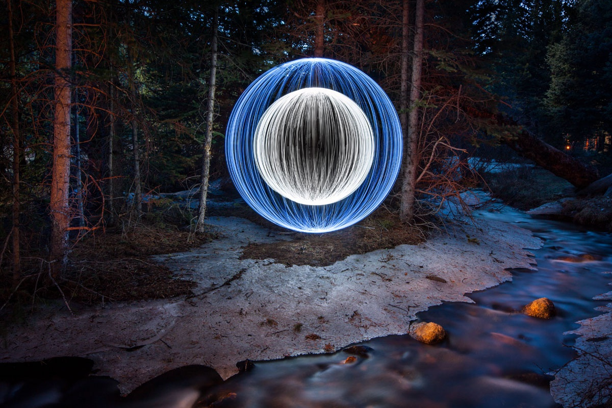Tutorial Learn How to Paint Perfect Spheres of Light Into Your Night