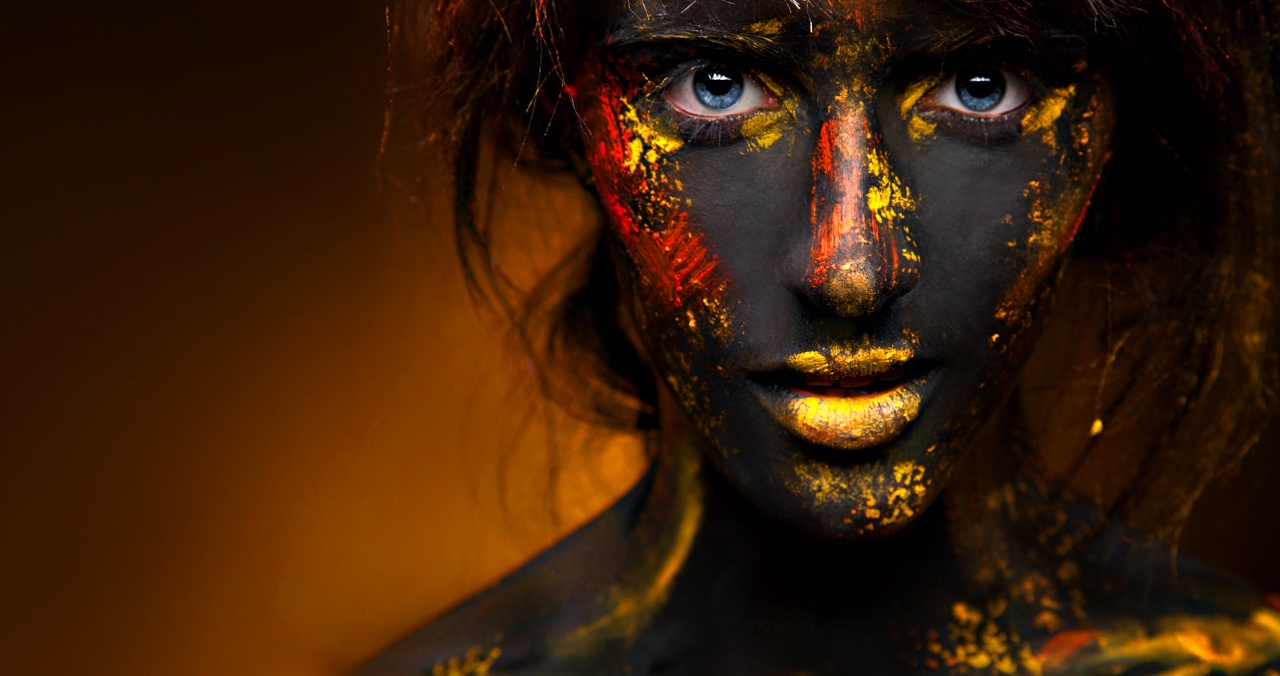 40 Freaky, Fancy, and Fun Face Painted Portraits 500px