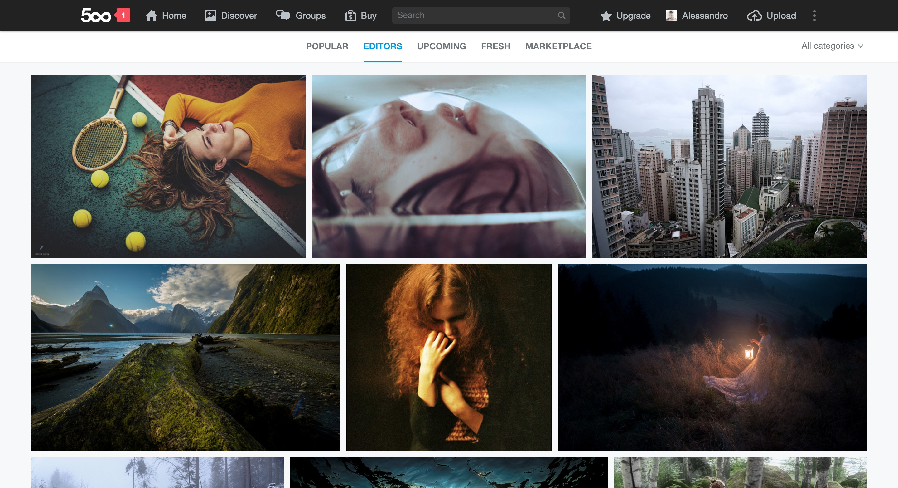 Introducing a Brand New 500px Profile, Photo Page, and Discover