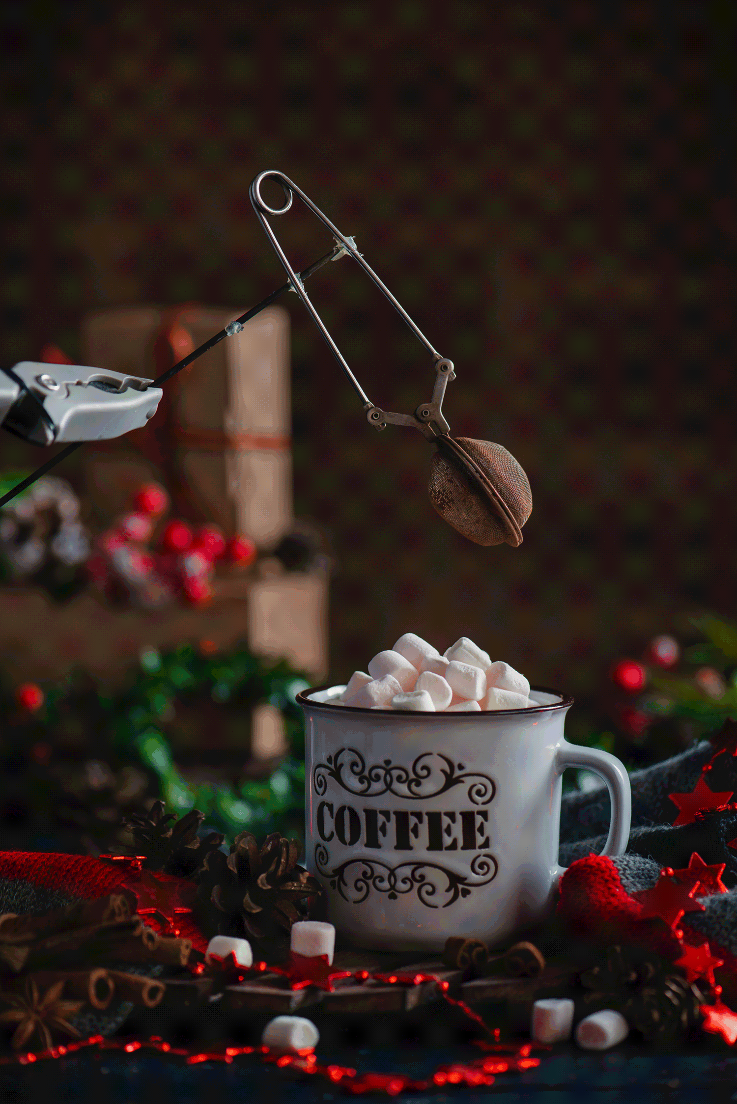 How to create a magical hot cocoa still life