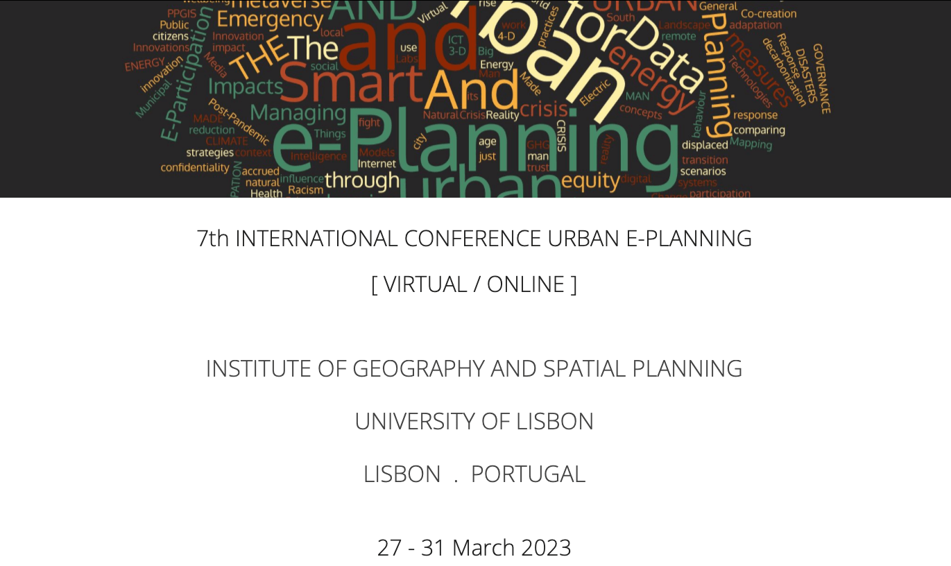International Conference of ‘Urban planning,’ Annual Conference of the