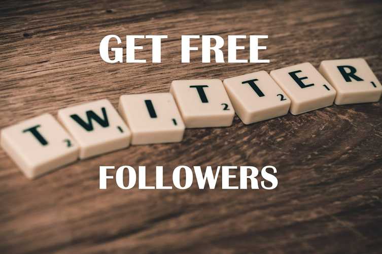 Free Twitter Followers Here is how can you avail yours