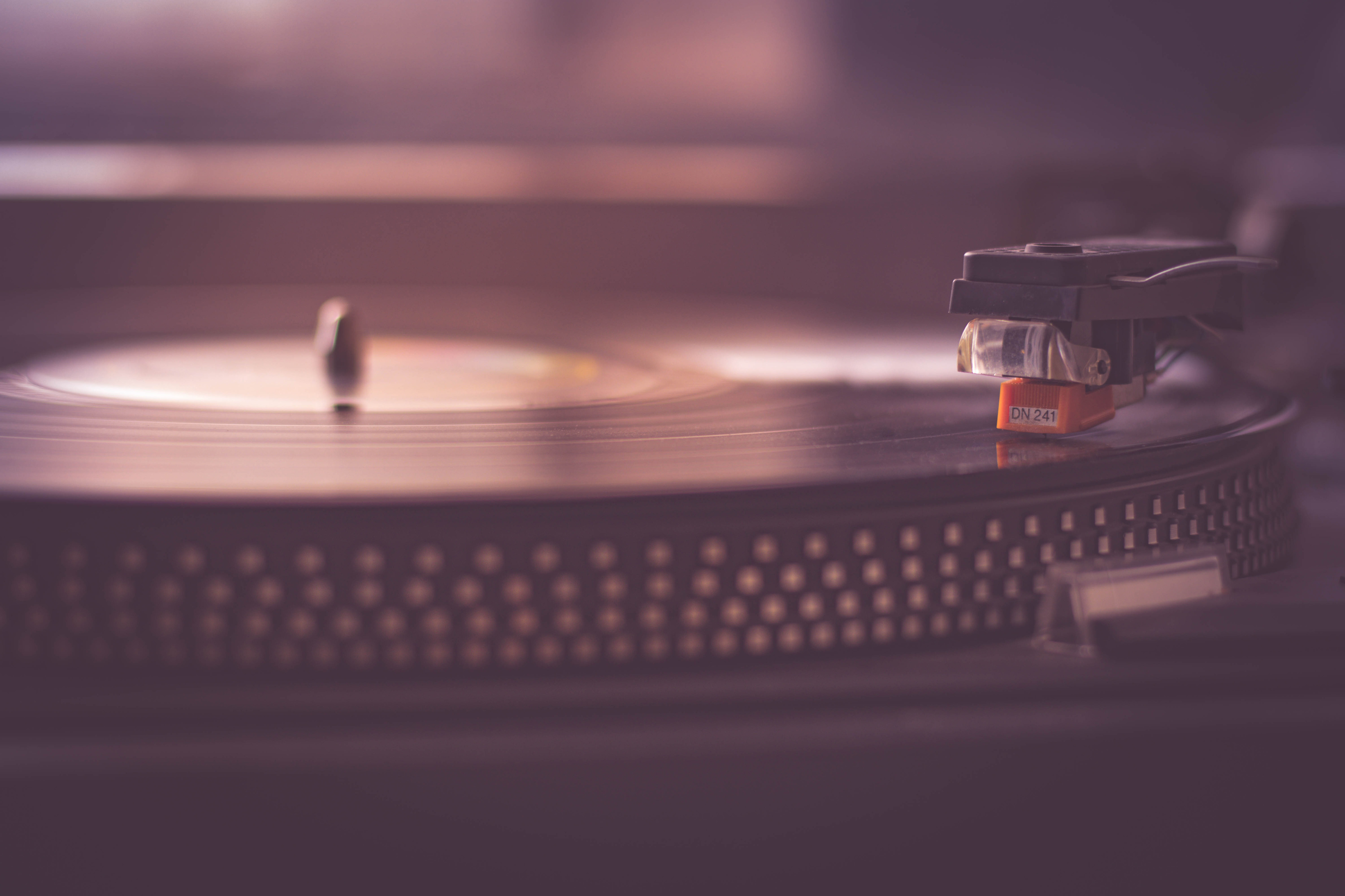Vinyl Turntable RoyaltyFree Stock Photo