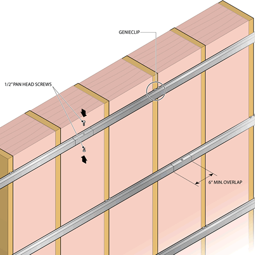 Resilient Channel Ceiling Installation Guide Shelly Lighting