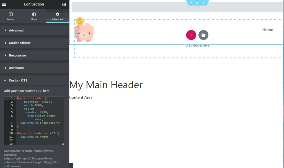 Make A Sticky Header In Elementor (Simplest Method) Isotropic