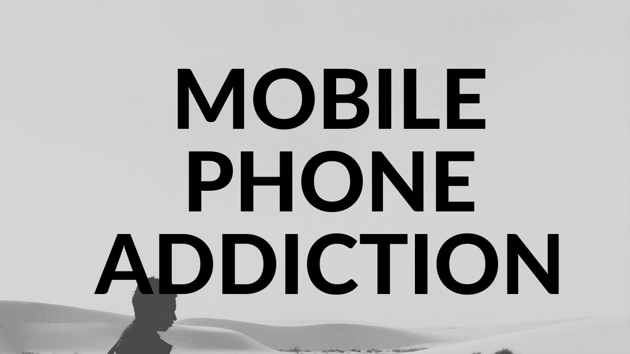 Mobile Phone Addiction Suffering from Mobile Phone Addiction