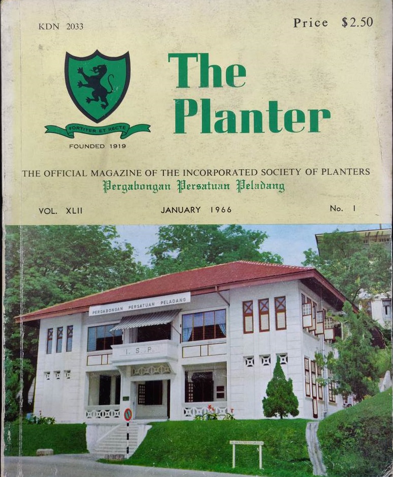 The Planter Incorporated Society of Planters