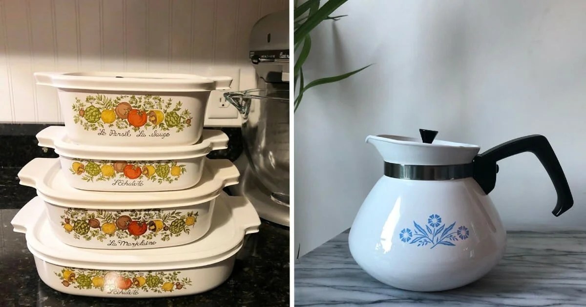 Vintage CorningWare cookware could be worth a small fortune