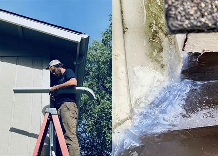 Gutter Downspout Repairs Anchorage SpitShine Gutter Cleaning