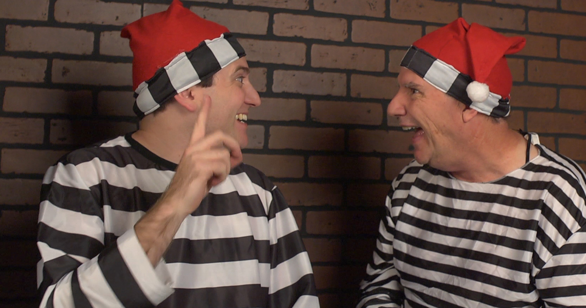 Chip & Bernie The Misfits 4 of 4 Santa Claus Tracker with I Spot Santa's Videos and Pictures